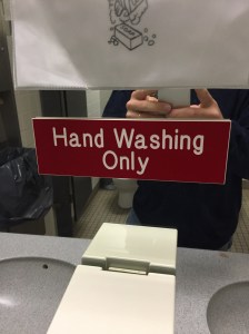 Ball washing is right out. What? I meant washing your golf balls, you sicko. 