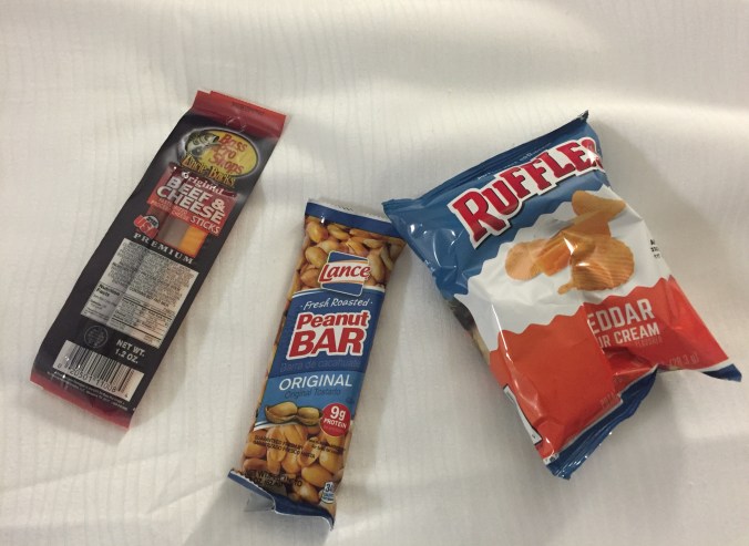 That's probably most of your major food groups right there.